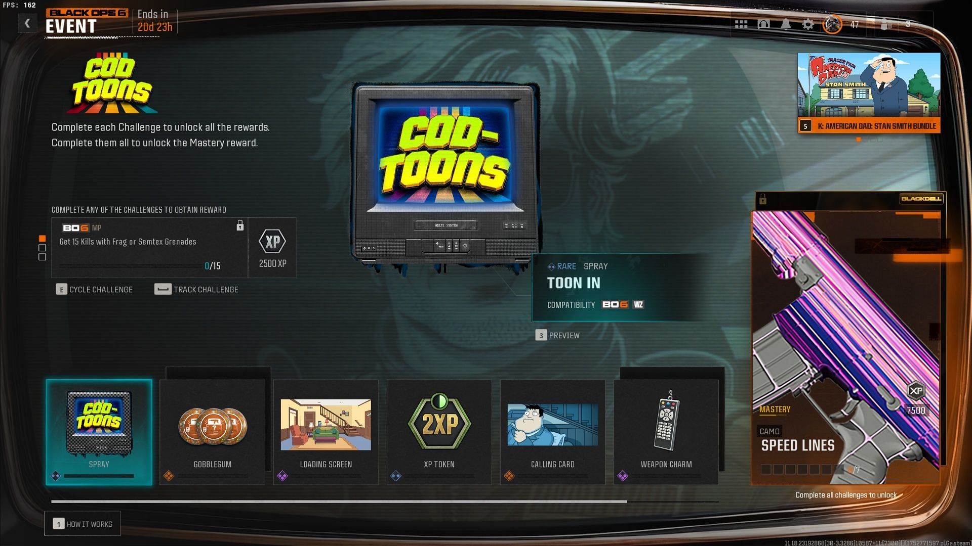 CODToons event rewards (Image via Sportskeeda Gaming || Activision)